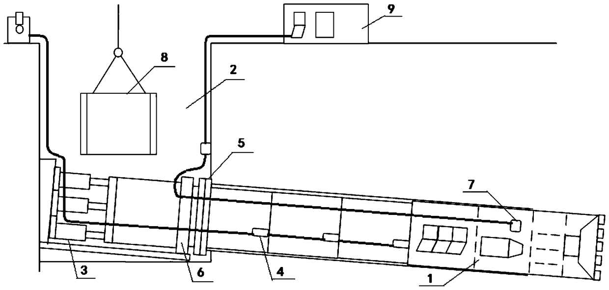 A pipe jacking construction method