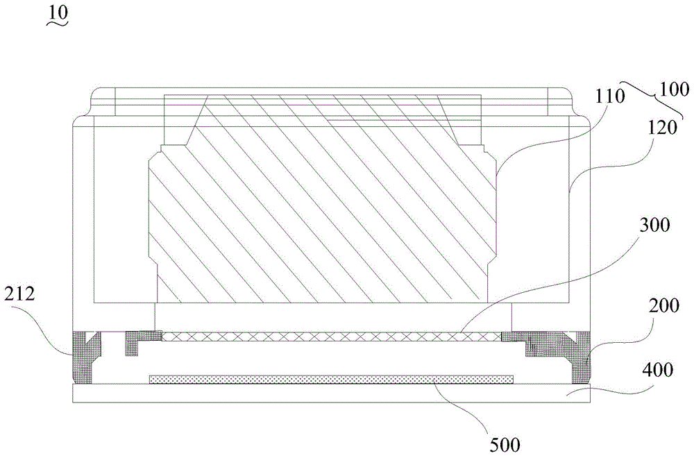 Camera pedestal and mobile terminal camera