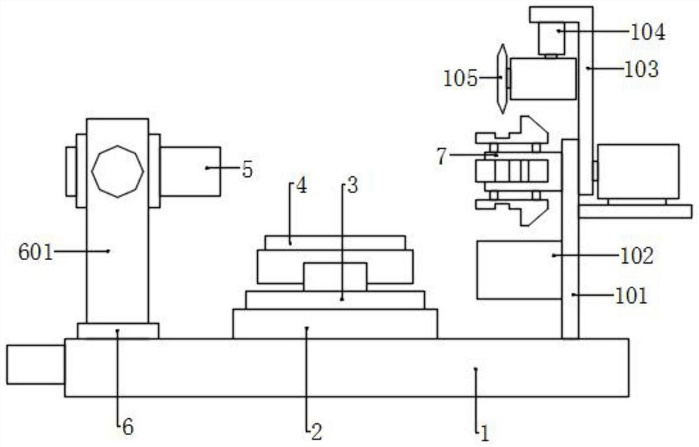 Cutting equipment for automobile shock absorber spring