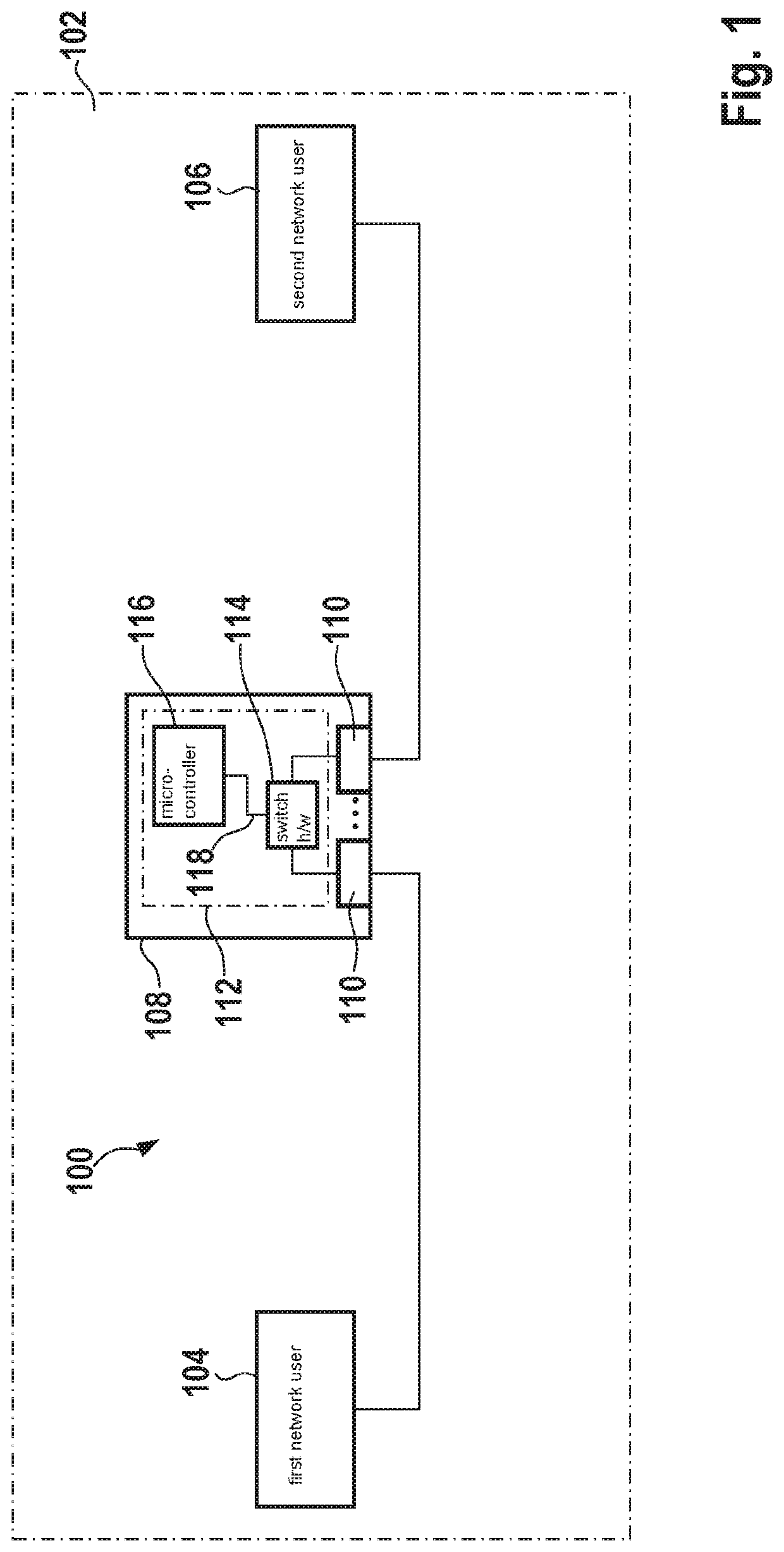 Device and method for anomaly detection in a communications network