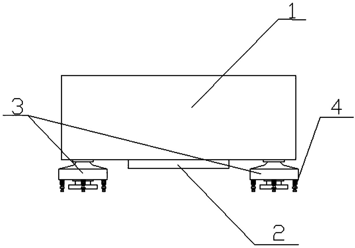 Switch with anti-drop foot stools