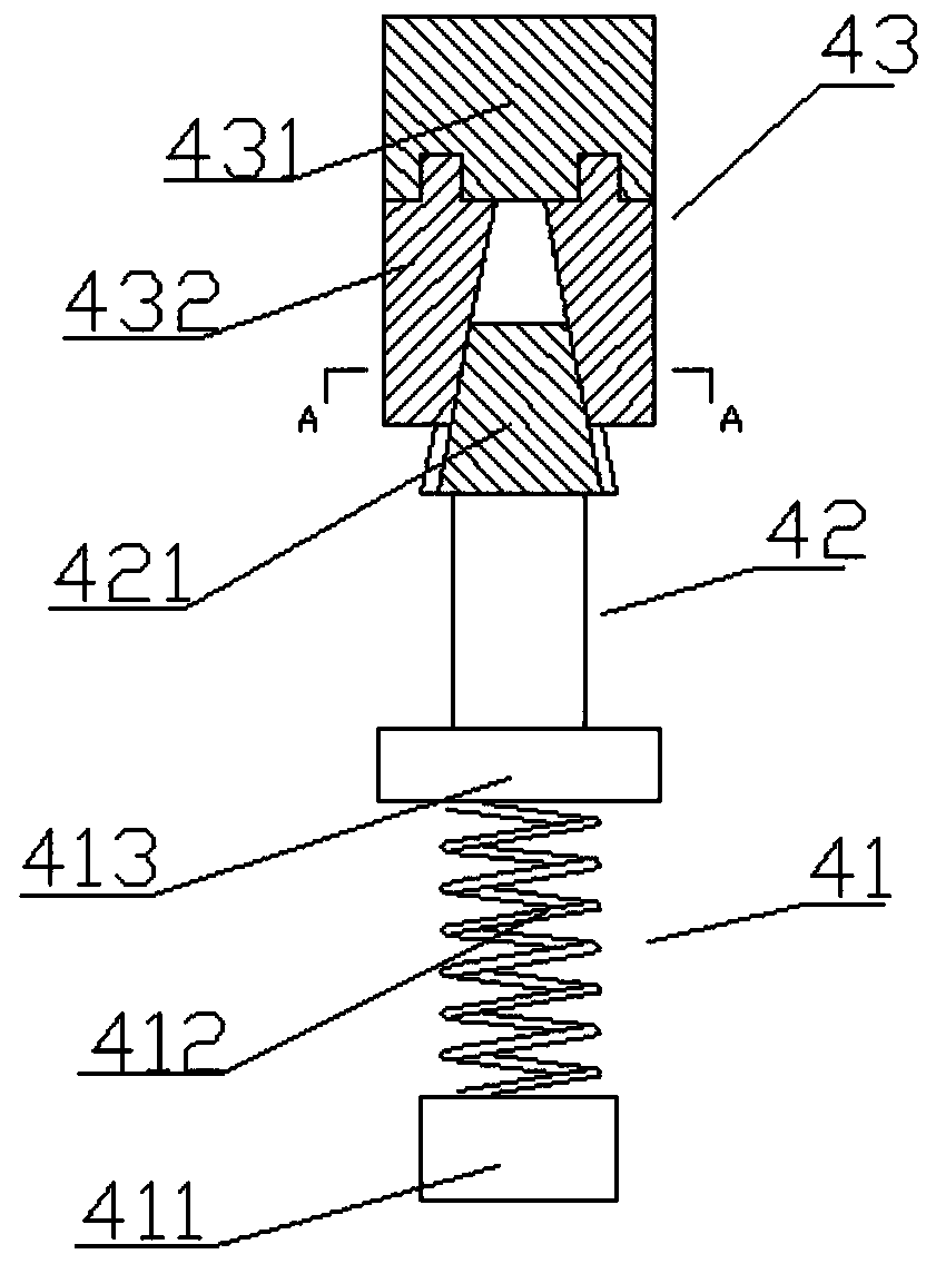 Switch with anti-drop foot stools