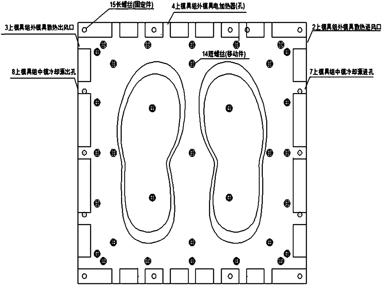 Electrothermal forming cold setting equipment module