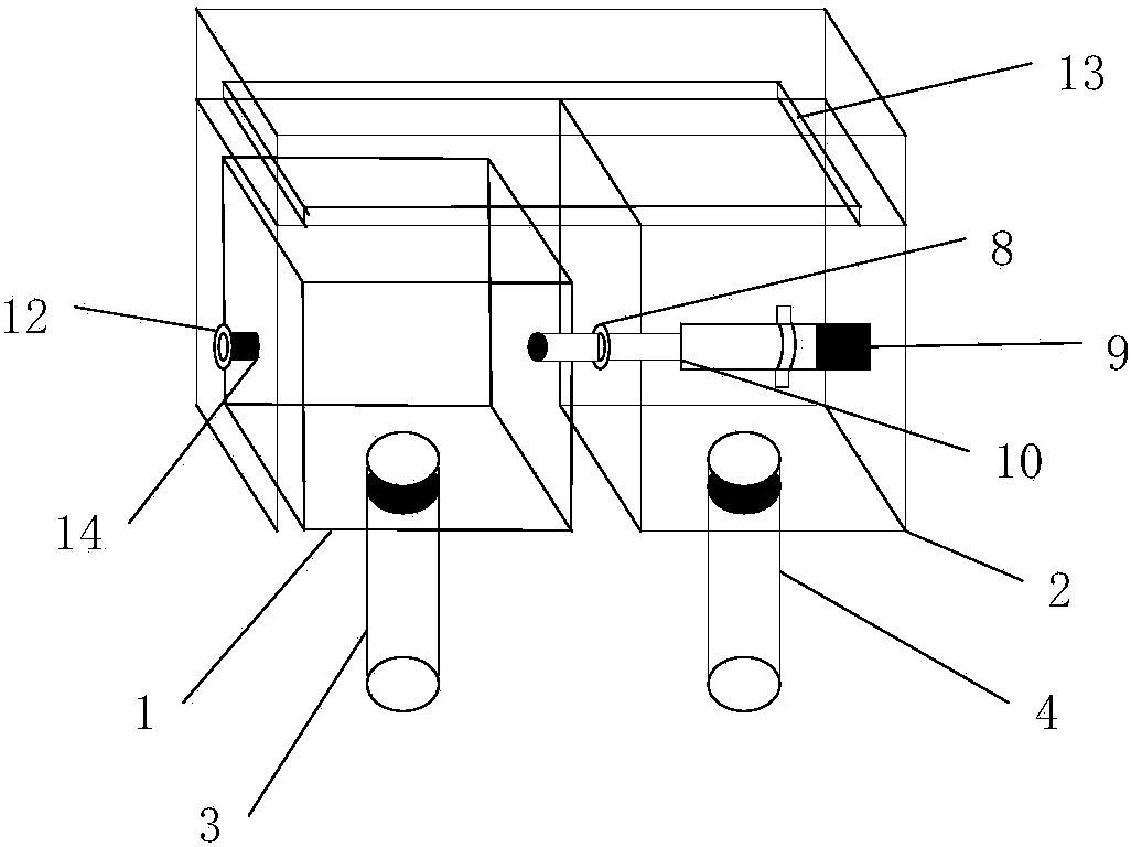 Narrow-foot type passive walking device and control method thereof