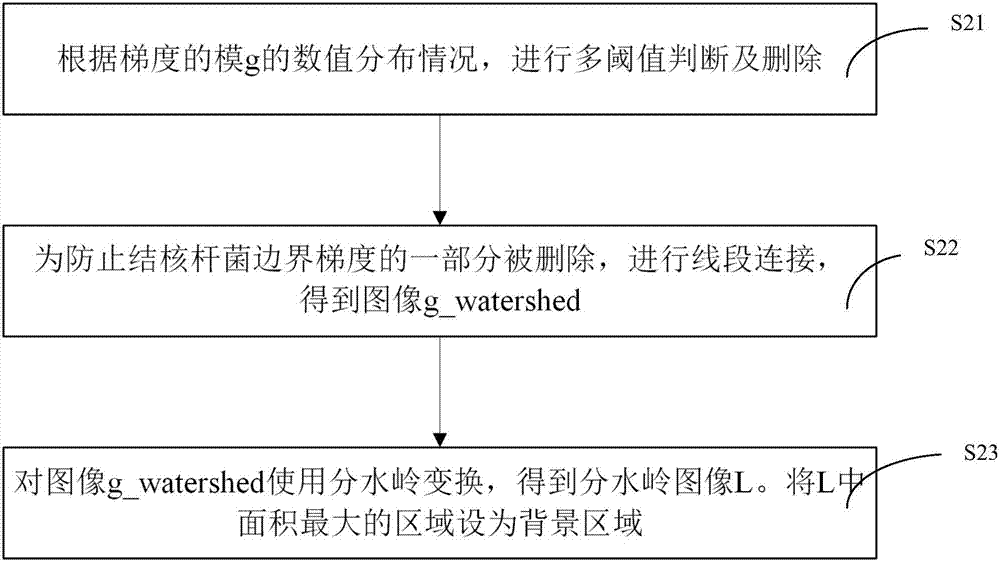 Mycobacterium tuberculosis image segmentation identification method based on optimization watershed and apparatus thereof