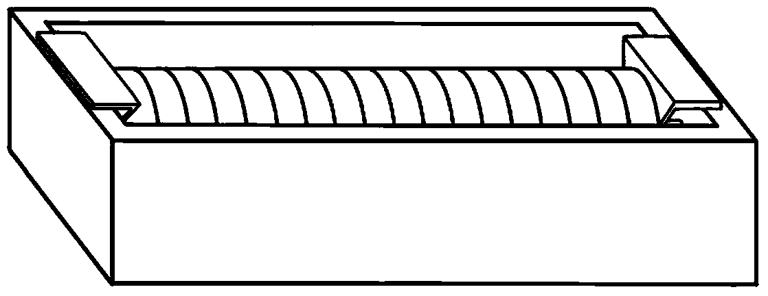 Small-sized surface mounting magnetic shielding power inductor and preparation method of small-sized surface mounting magnetic shielding power inductor