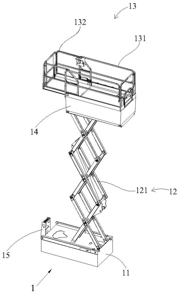 An electric maintenance lifting device