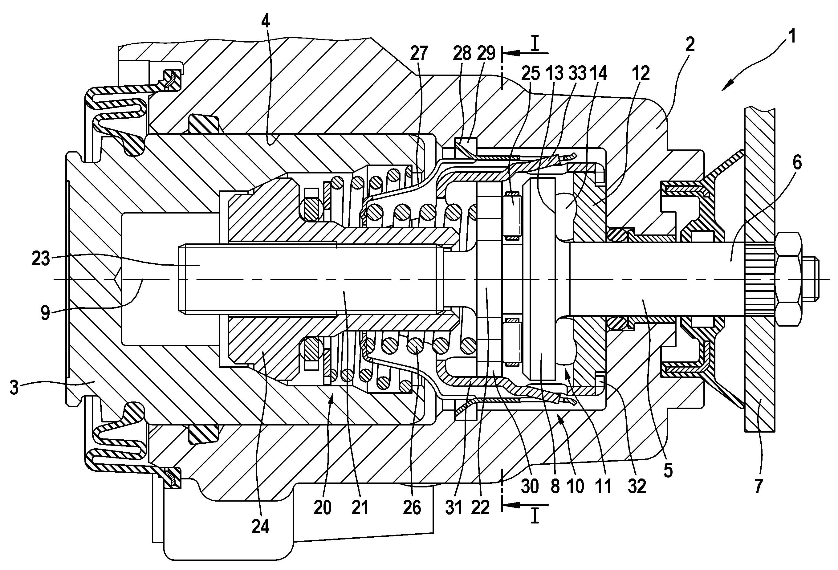 Caliper for a disk brake