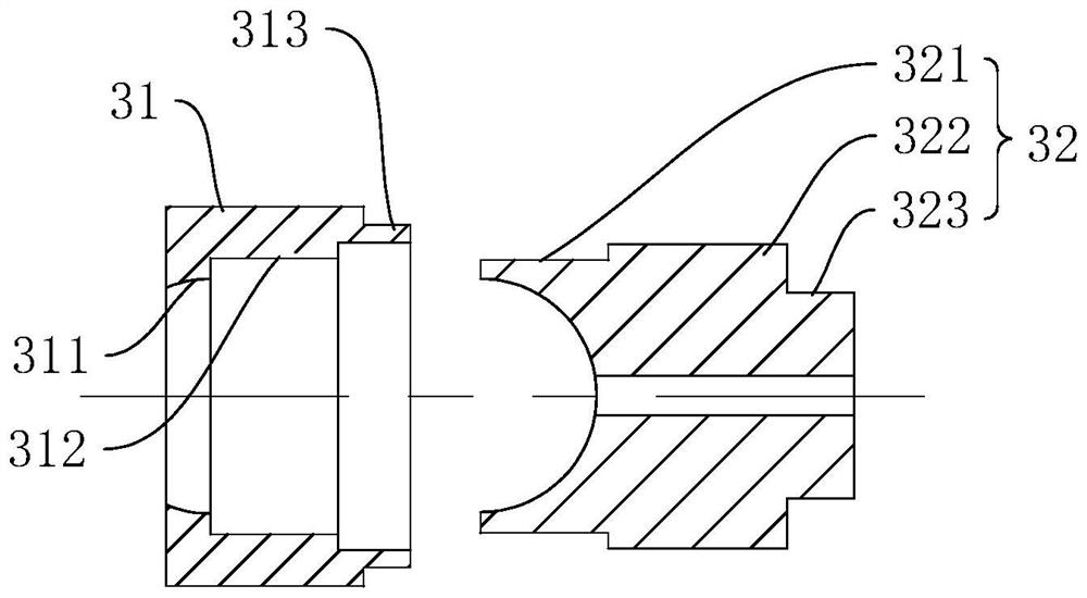 Plunger sliding shoe and assembly process thereof
