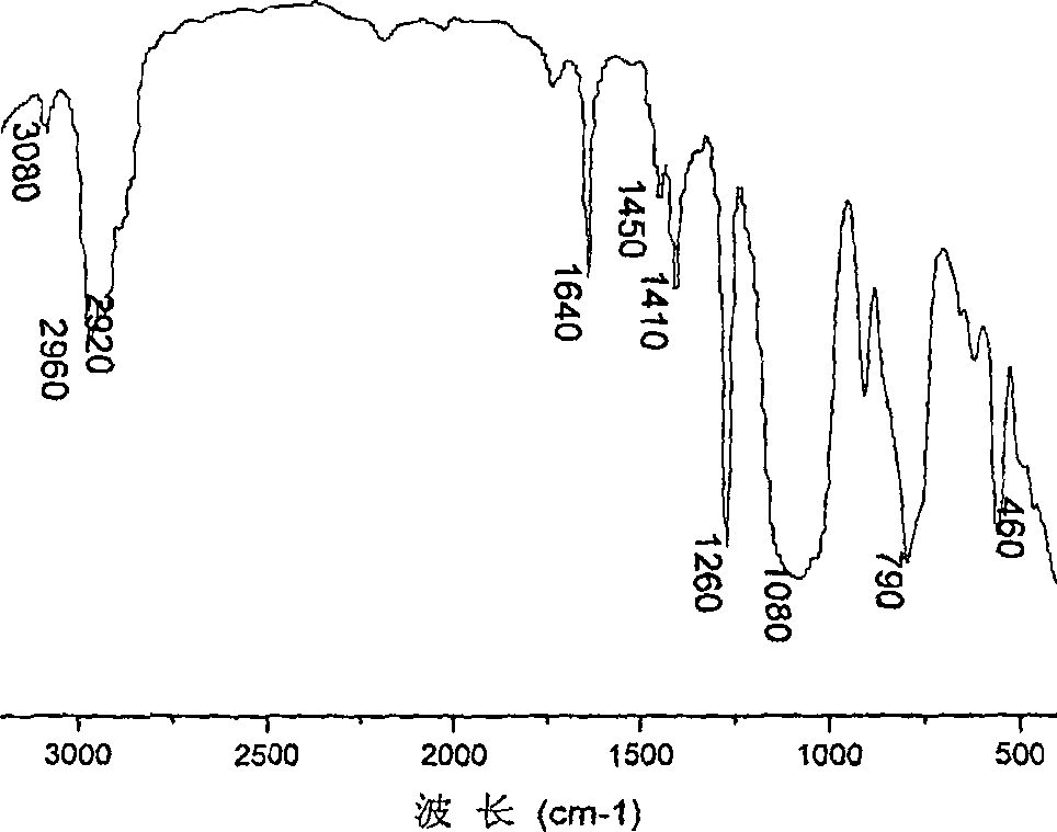 Method for synthesizing polysilane containing two bonds