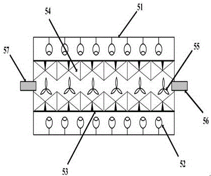 Treatment system for removal of COD (chemical oxygen demand) in industrial waste water