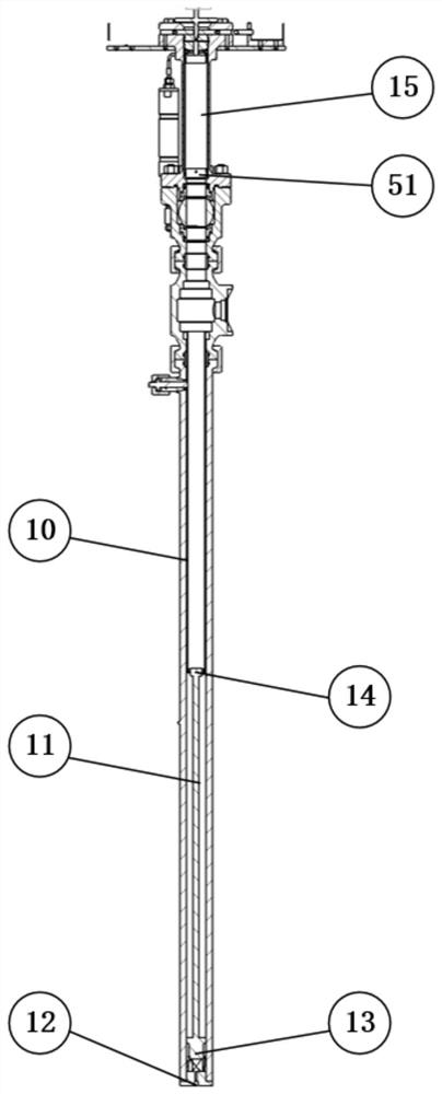 Overlying water pollution-free and sediment low-disturbance multi-time pressure-maintaining separation and transfer device