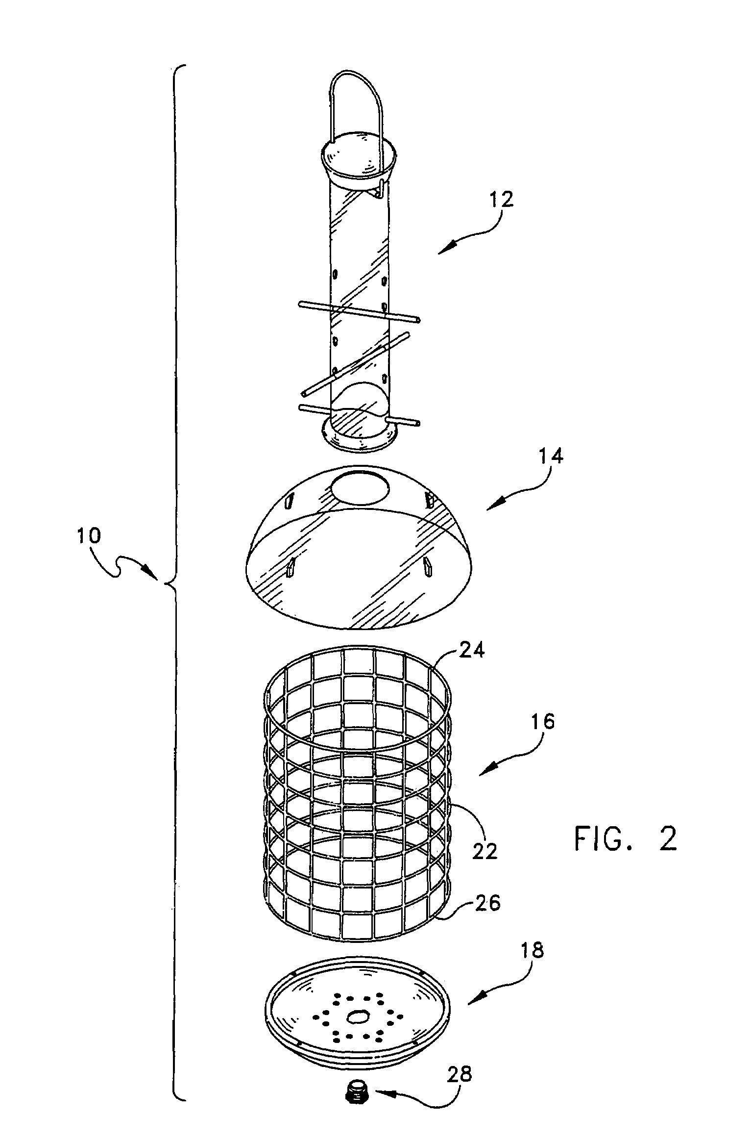 Selective bird feeder