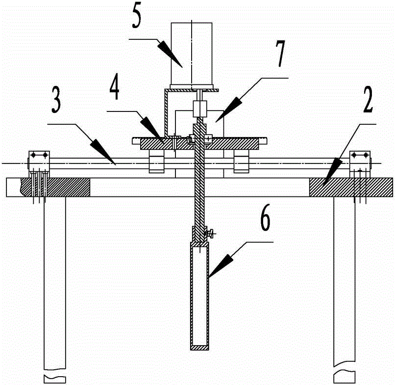 Oscillating tidal current generation capture efficiency test device