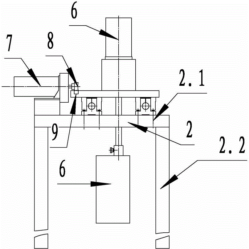 Oscillating tidal current generation capture efficiency test device