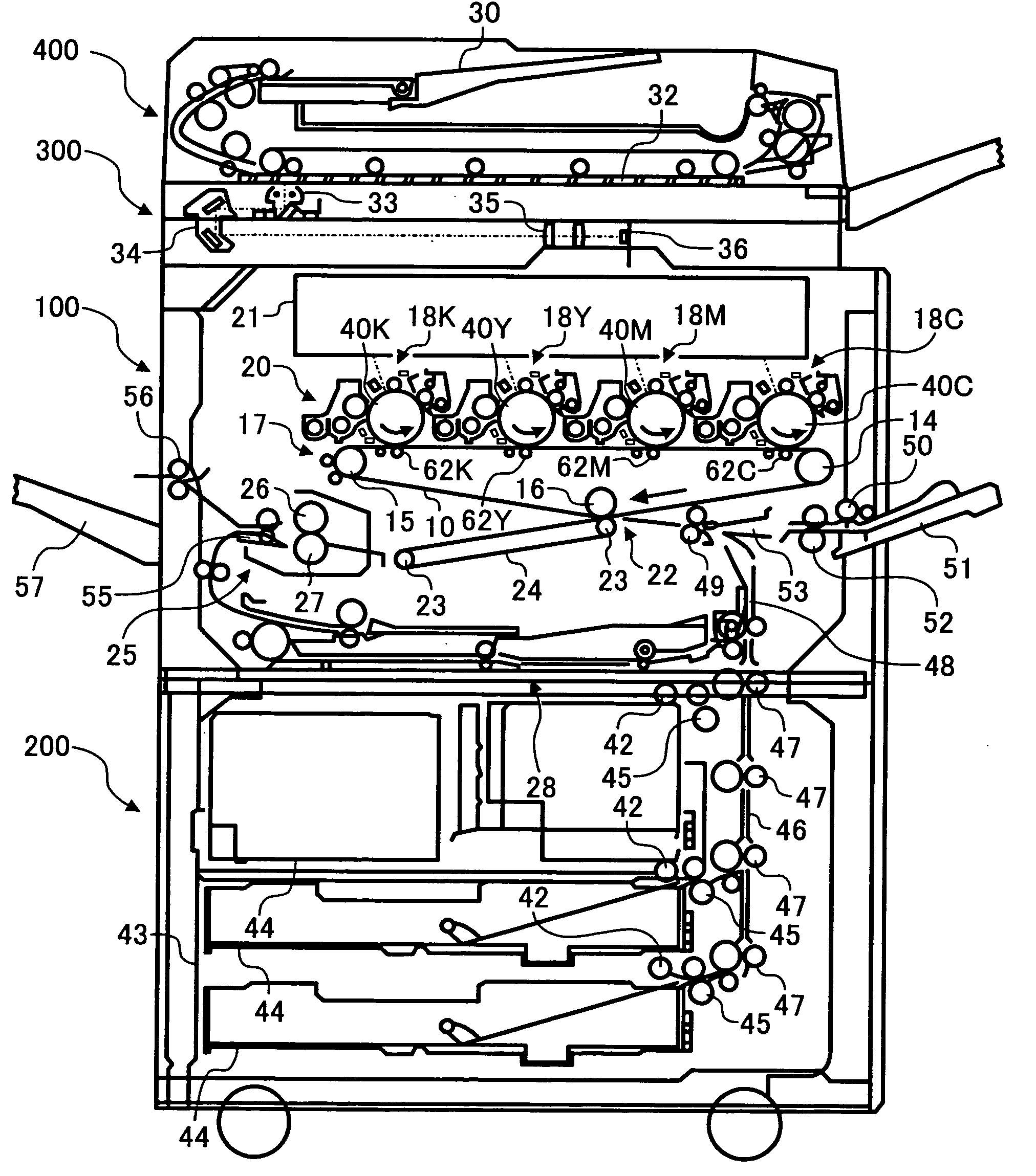 Abnormality determining apparatus, image forming apparatus including the abnormality determining apparatus, and abnormality determining method