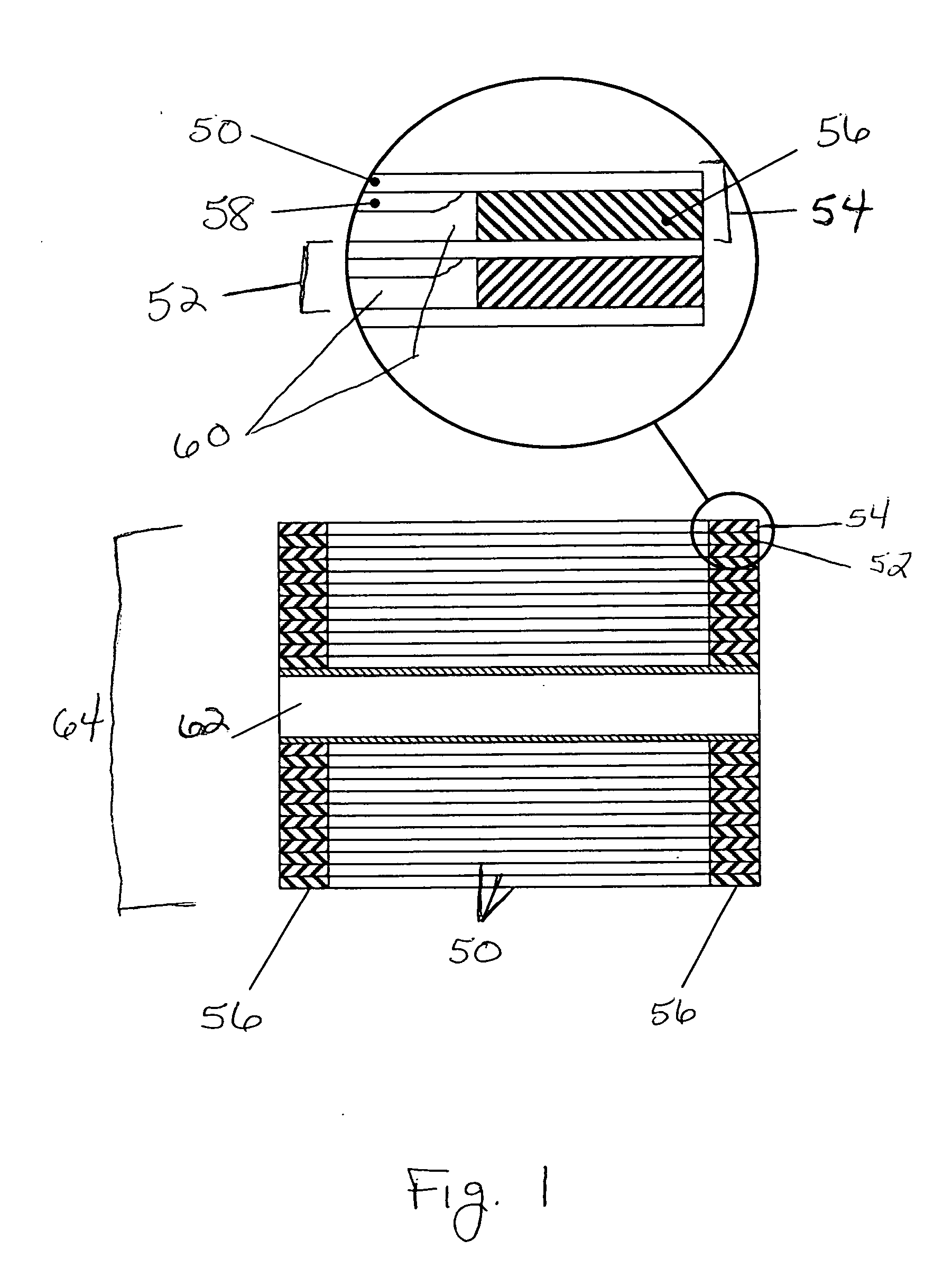 Continuous support interleaving