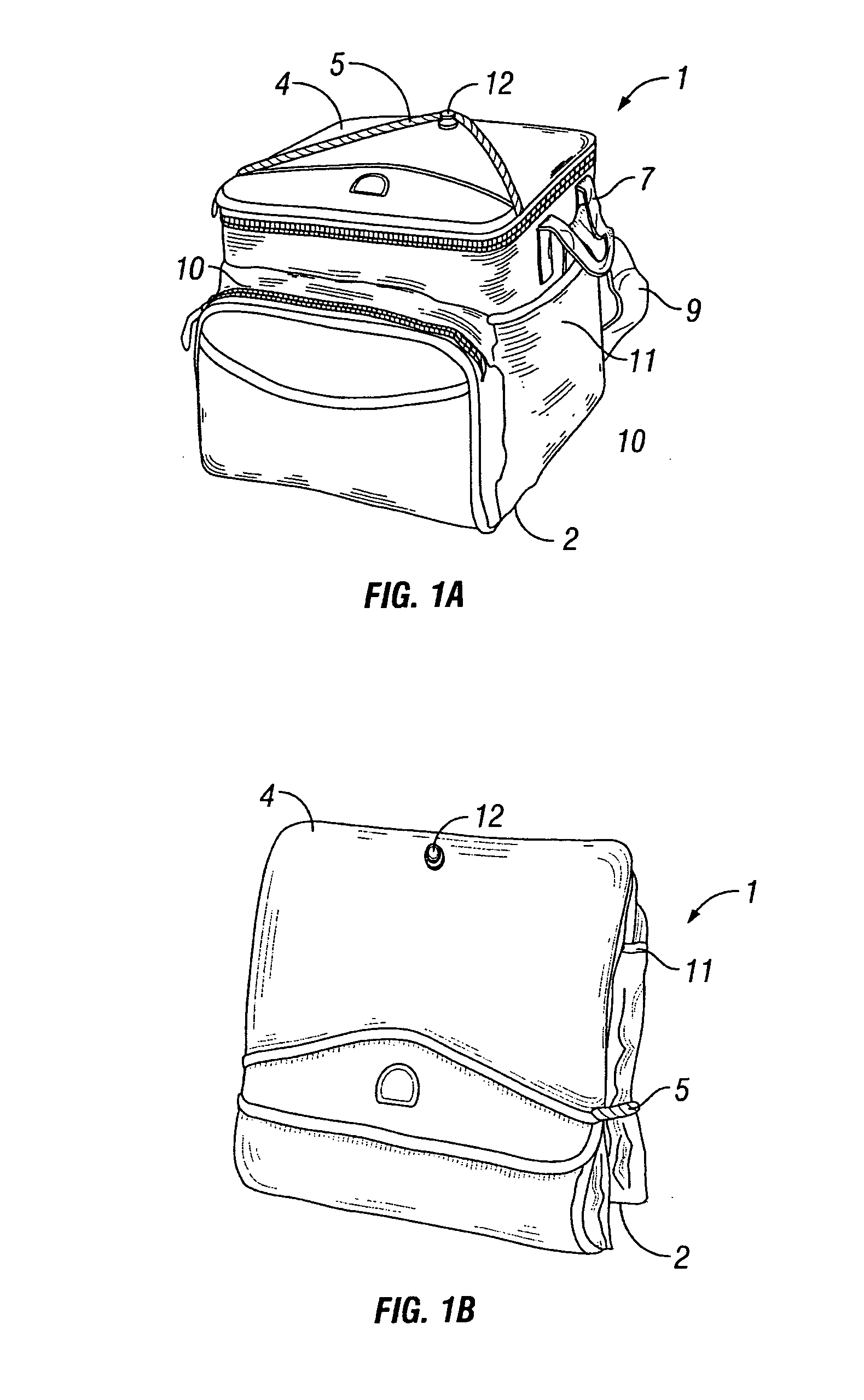 Collapsible folding cooler