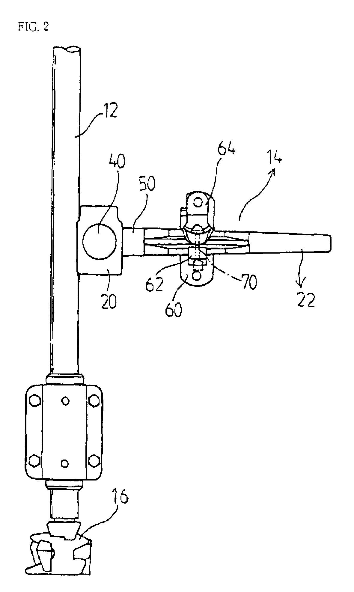 Door lock of cargo container having burglarproof function