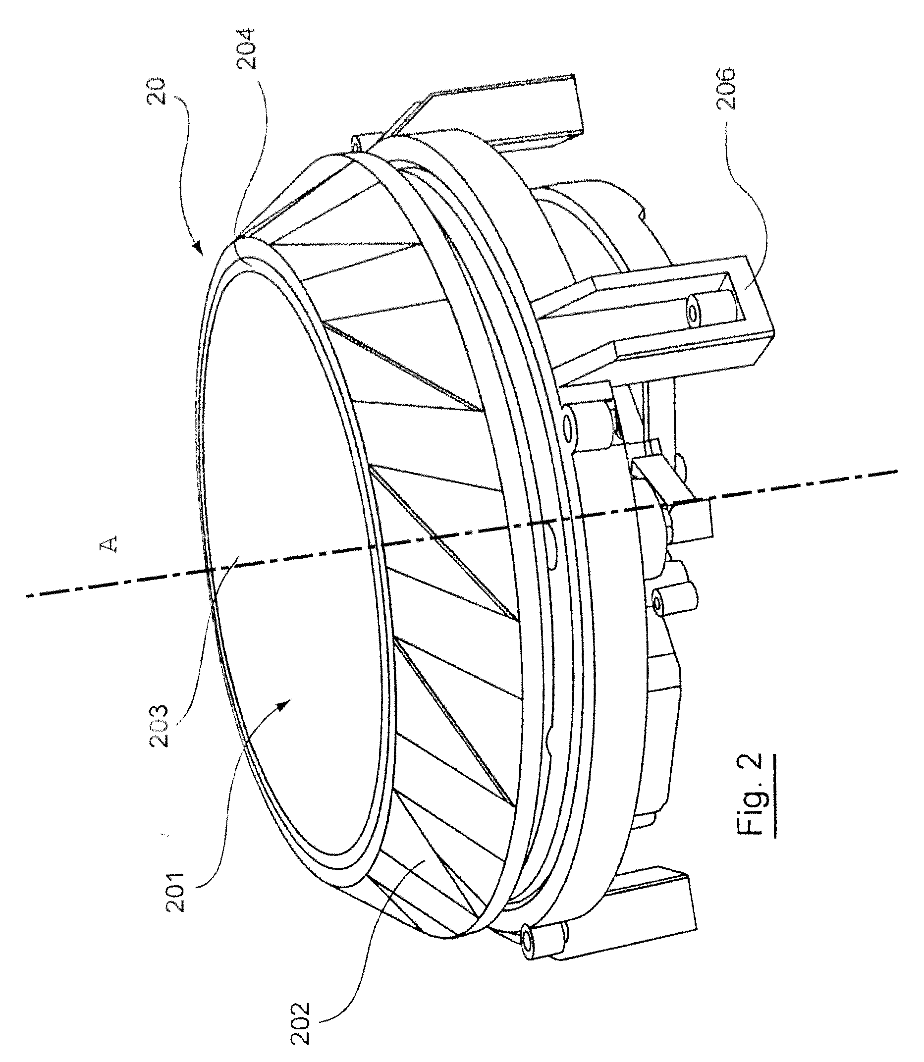 Device for controlling at least one audio signal and corresponding electronic mixing console