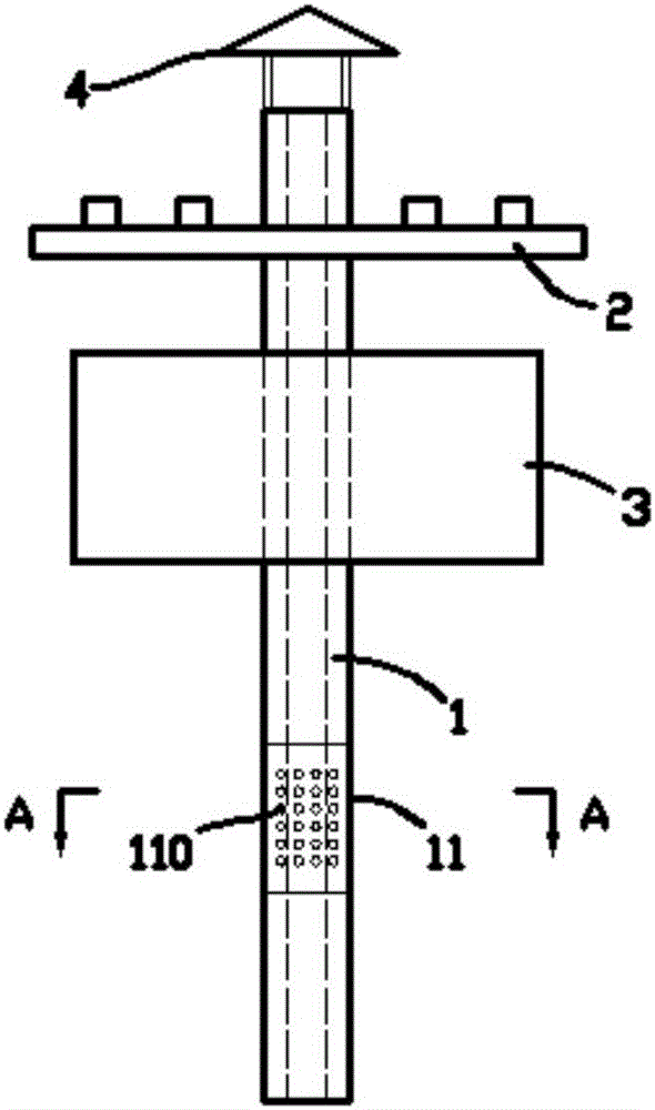 Power advertising comprehensive supply rack