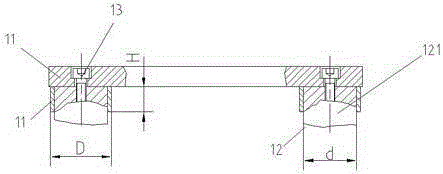 Tooling and method for slantly lifting piston assembly