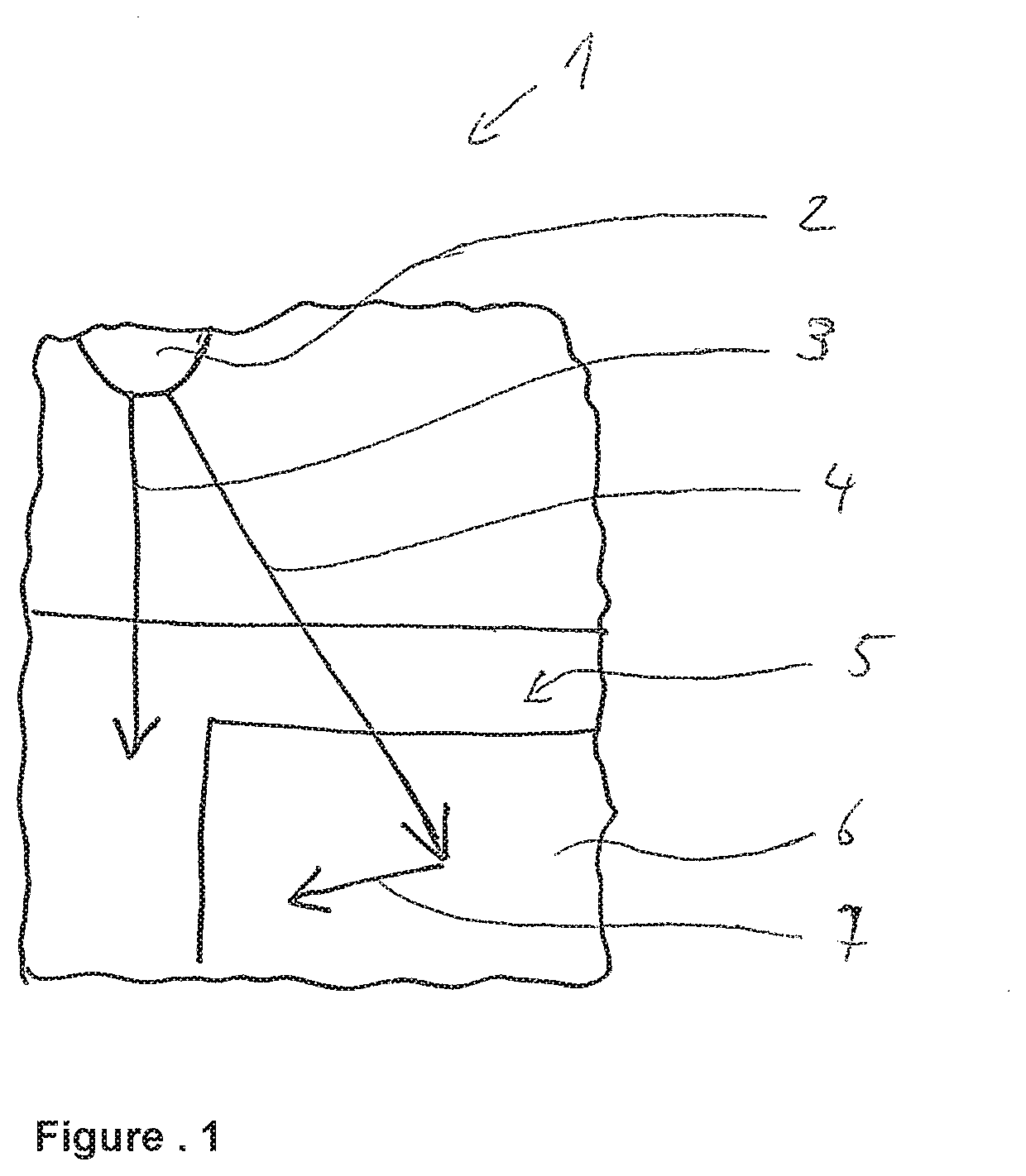 Illumination device for inside a vehicle and method for producing an illumination device