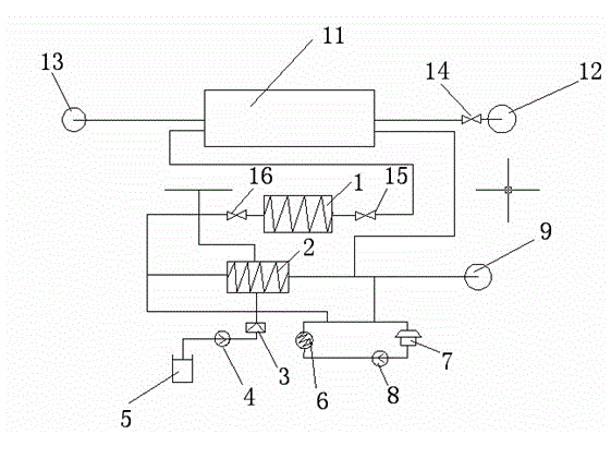 Novel steam turbine generator cooling system