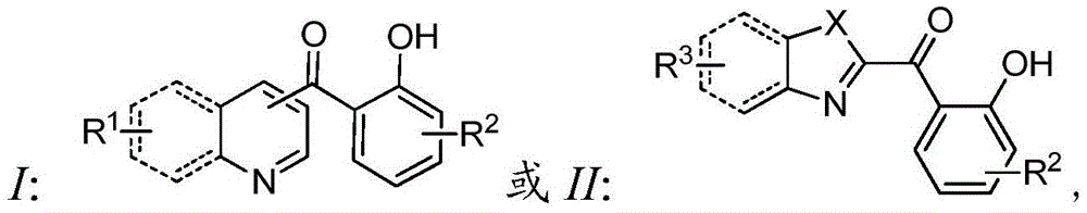 Method for synthesizing aza-aryl-phenolic-ketone compound