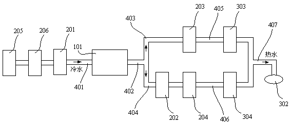 Method for regulating combustion power of gas water heater