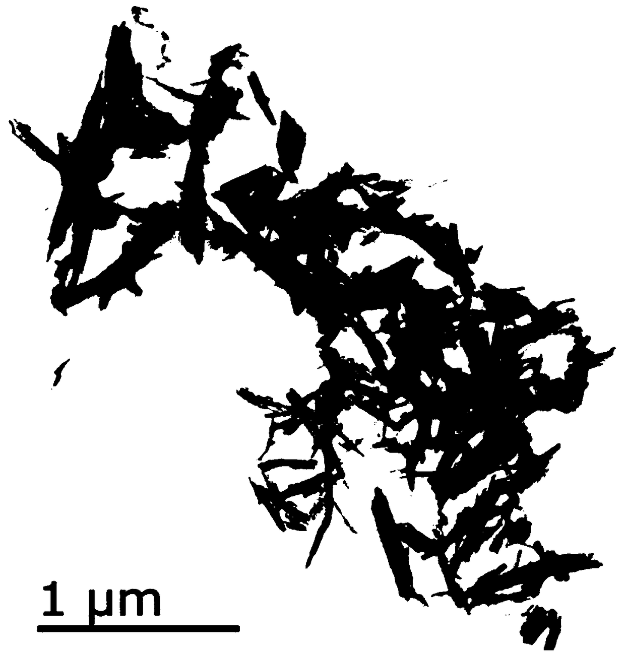 Preparation method and application of peroxidase-like copper hydroxide nanorods