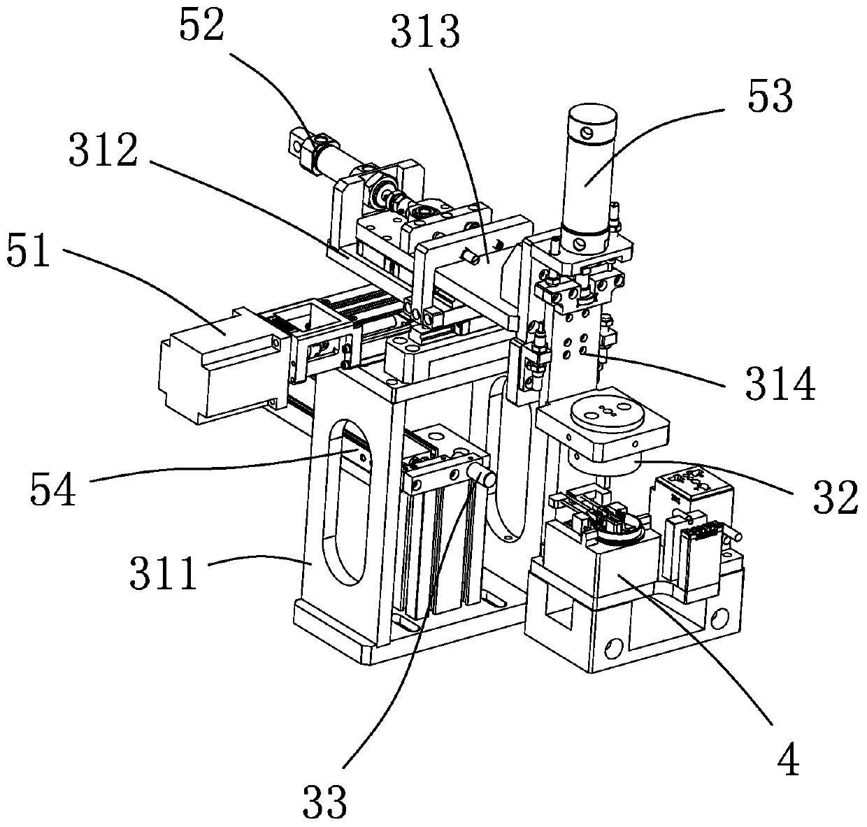 Automatic coupler welding device