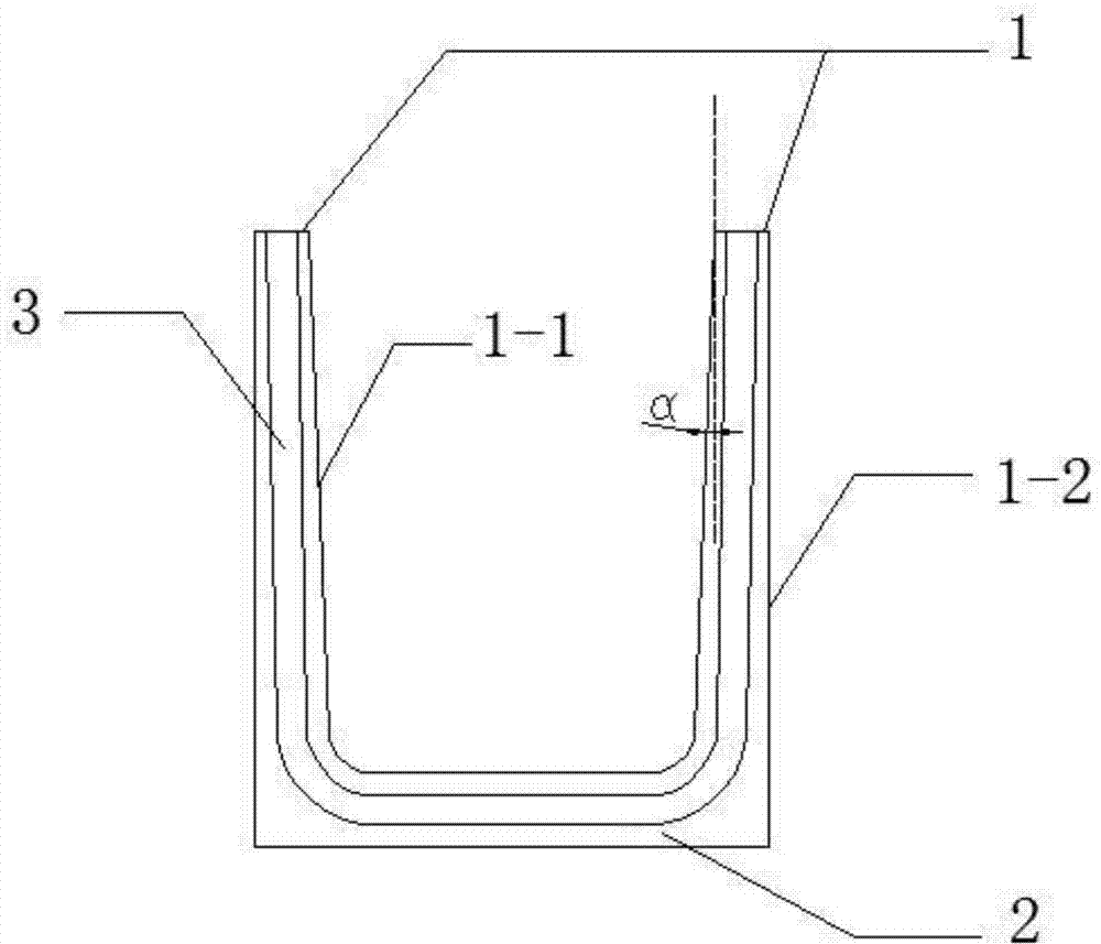 Preparation method of anti-seepage water delivery tank of channel