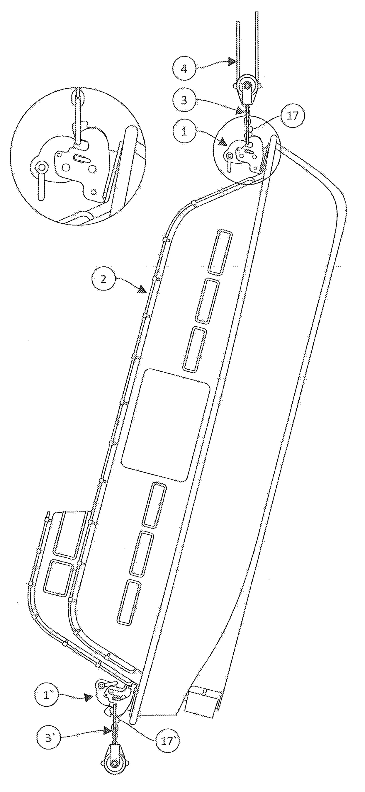 Lifeboat release and retrieval system (LRRS)