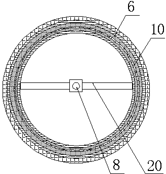 Gas pipeline liquid metal sealing valve for high-temperature environment