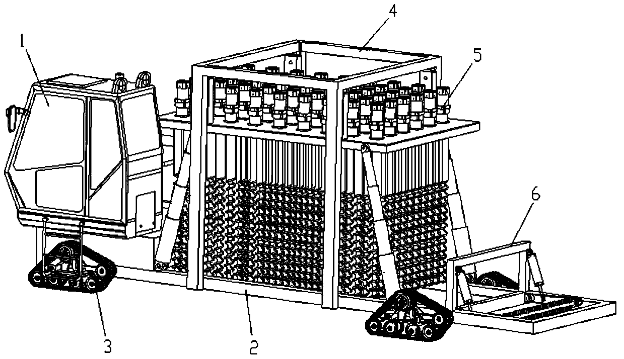 Cellular field farming machine