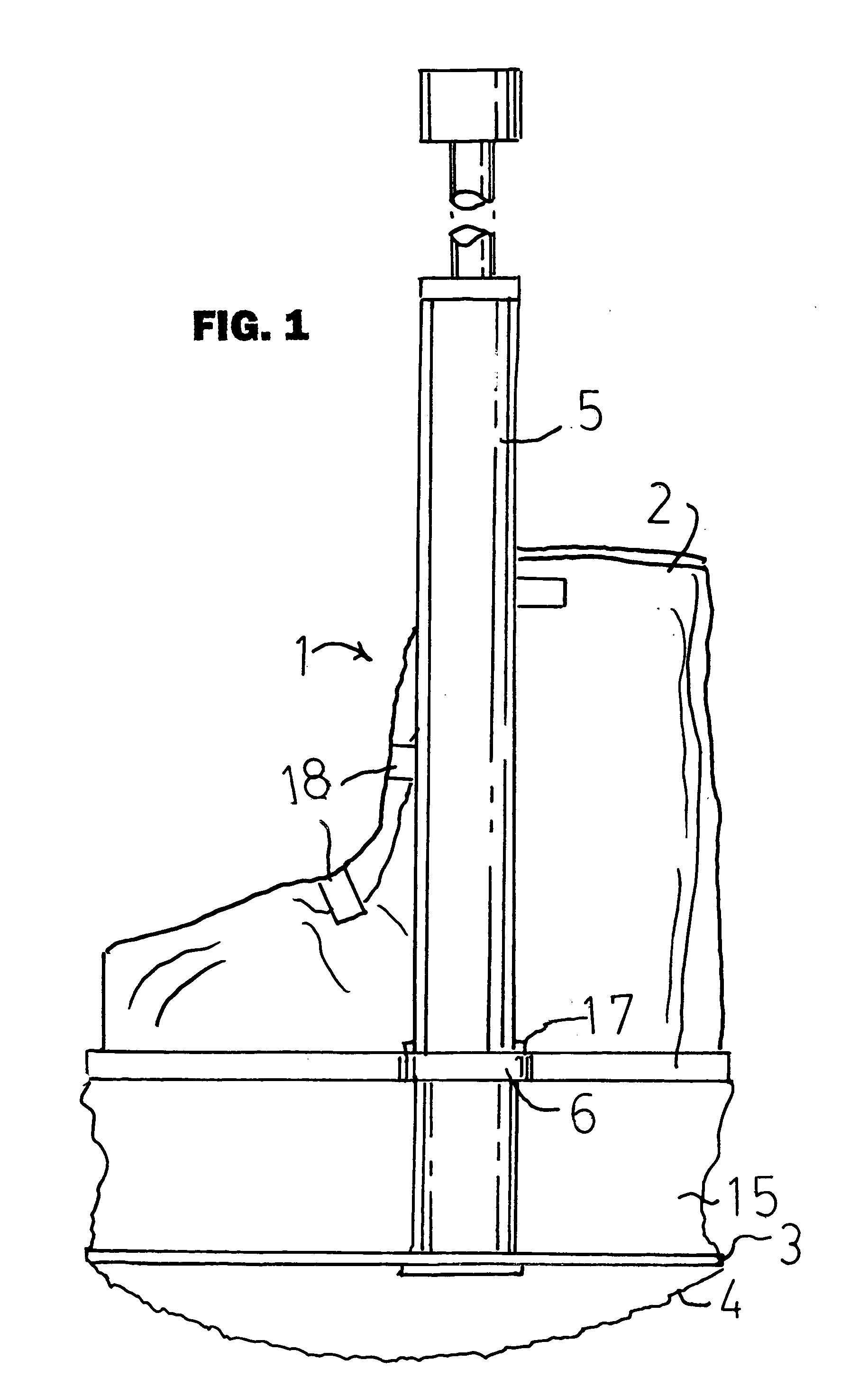 Walking leg support