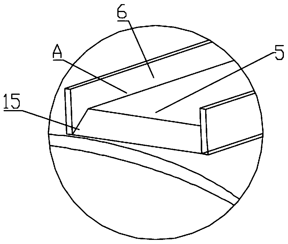 Edible oil cake dreg collecting device and collecting method thereof