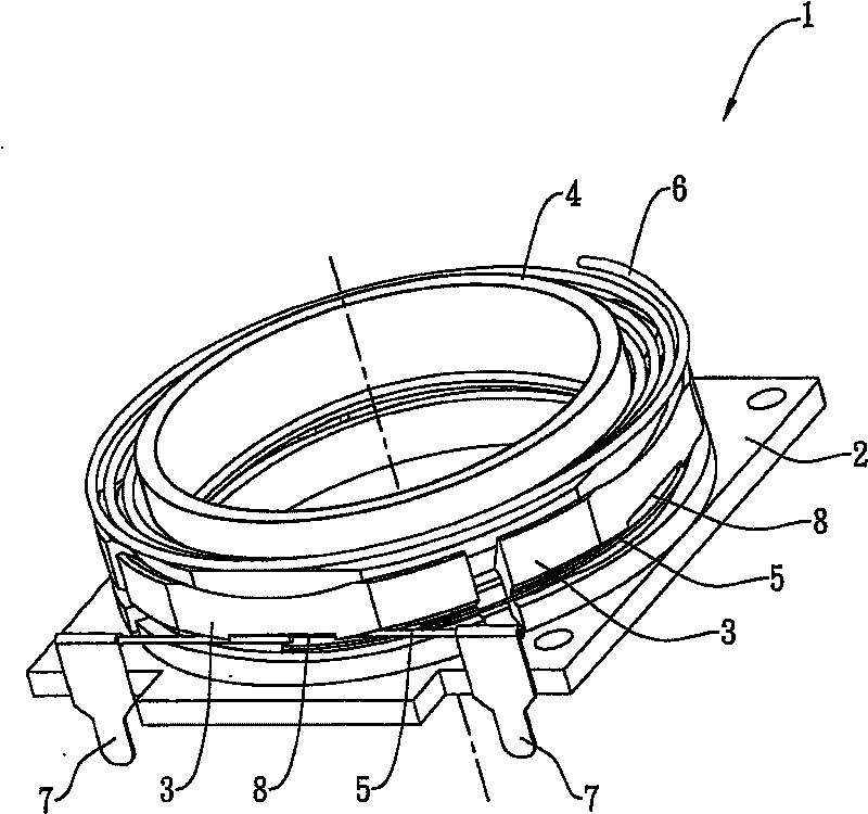 Active device with shape memory alloy