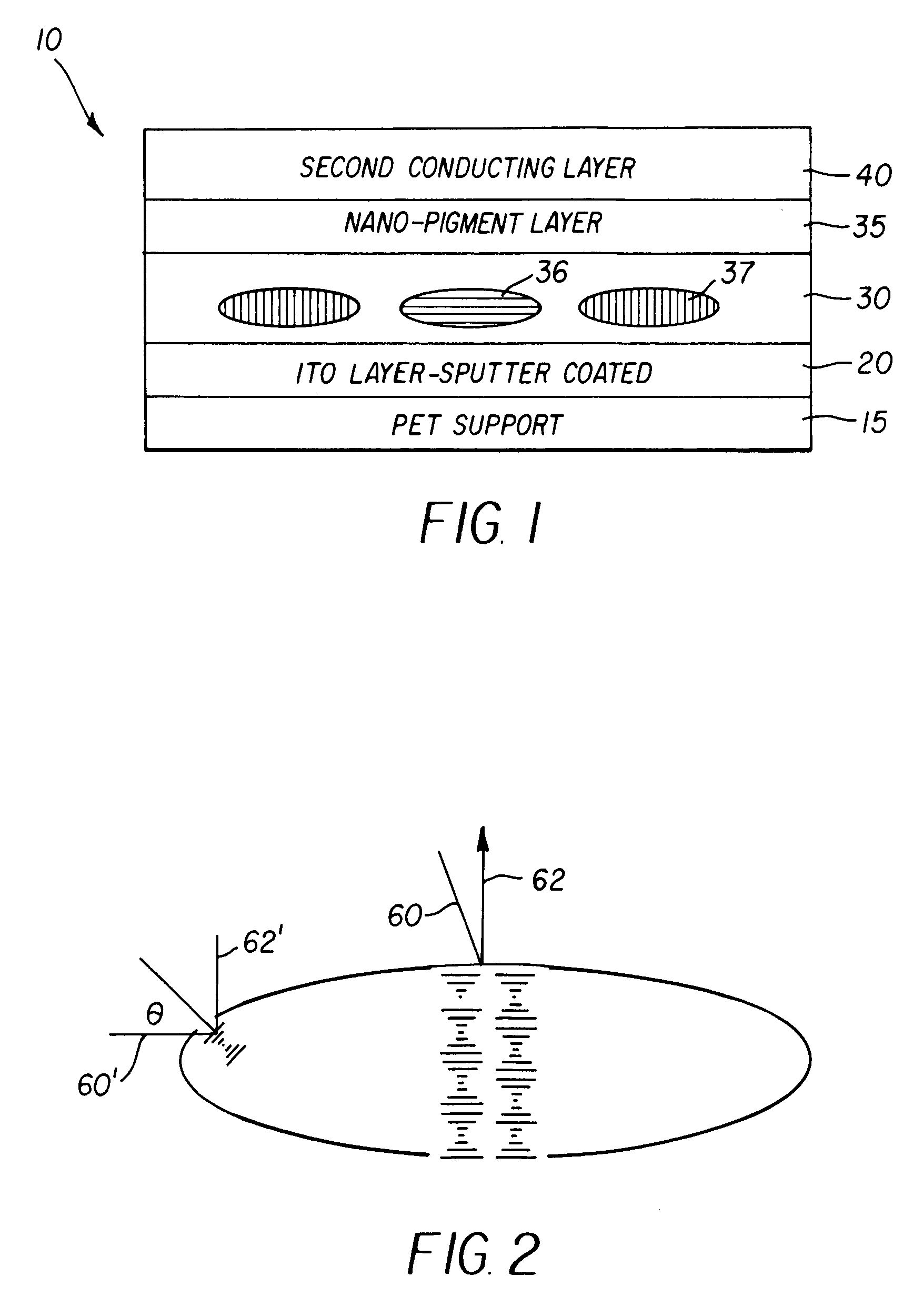 Contrast chiral nematic liquid crystal displays