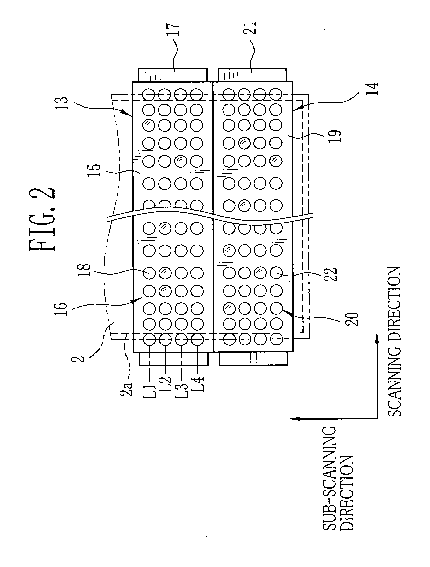 Light irradiating unit and optical fixing unit