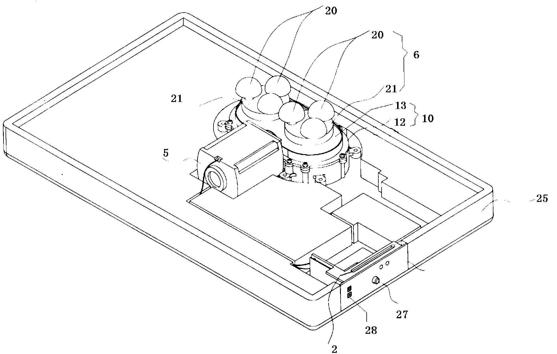 Massage memory pillow