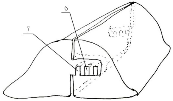 Combined cervical vertebra pillow