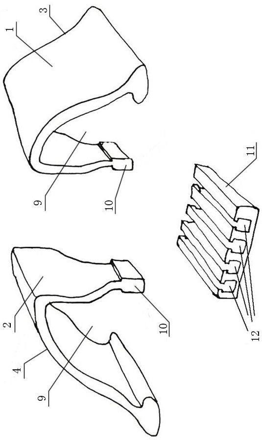 Combined cervical vertebra pillow