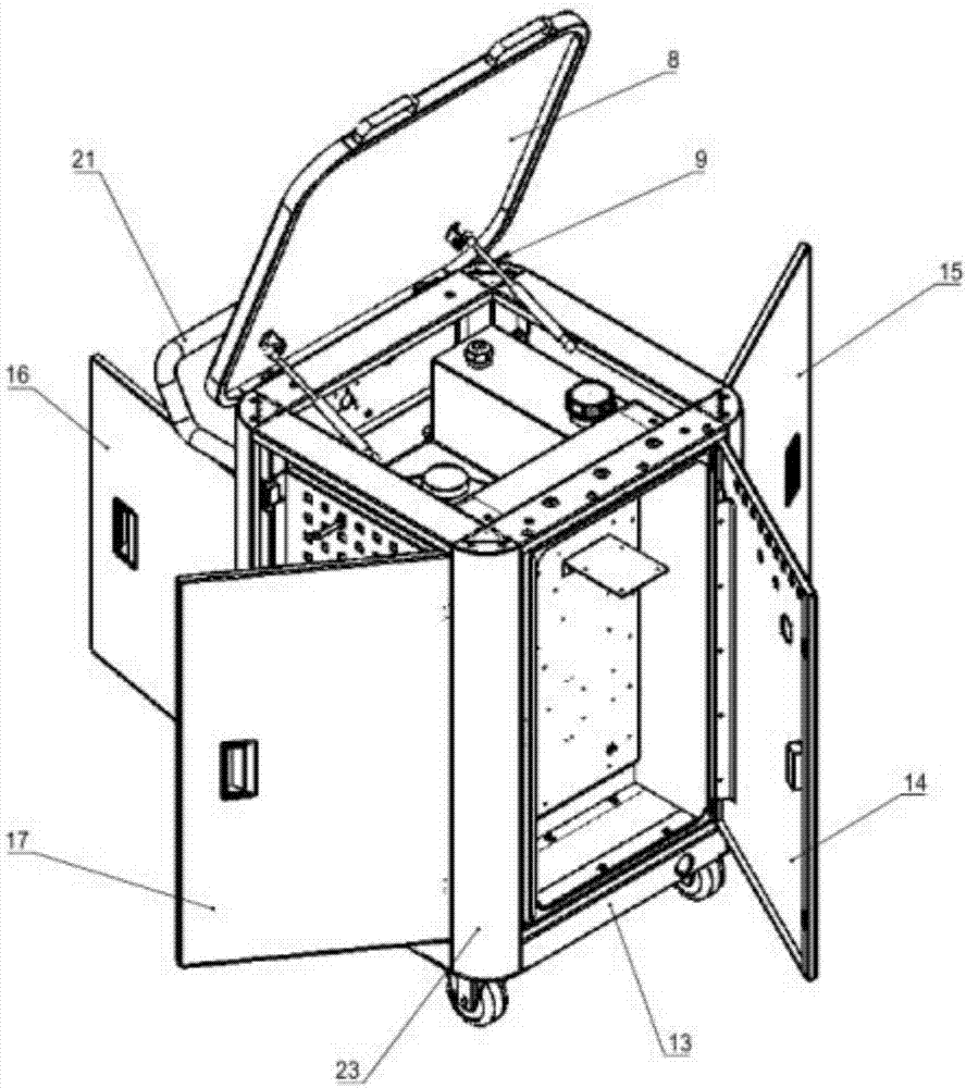 Efficient modular saturated steam washing equipment