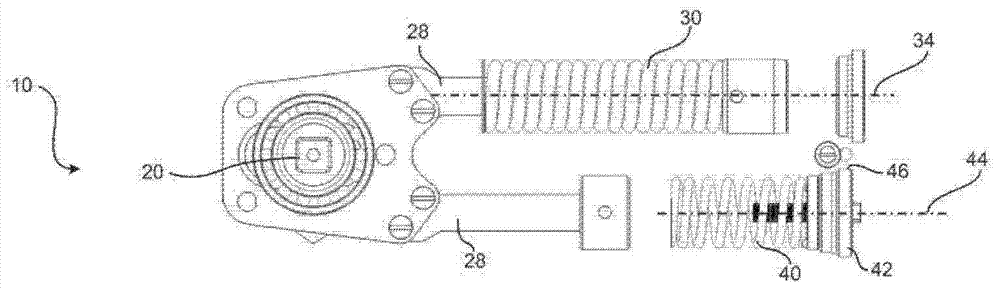 Door closing device