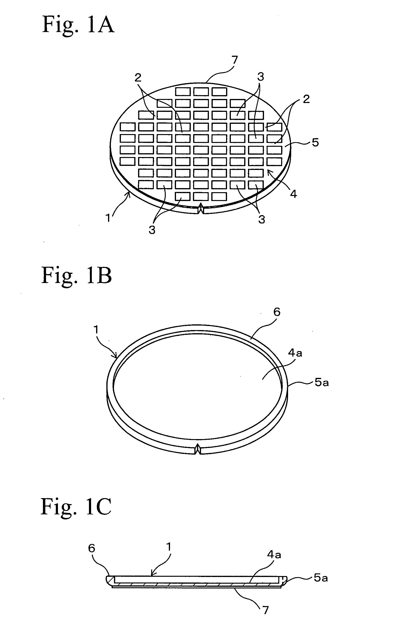 Processing method for wafer