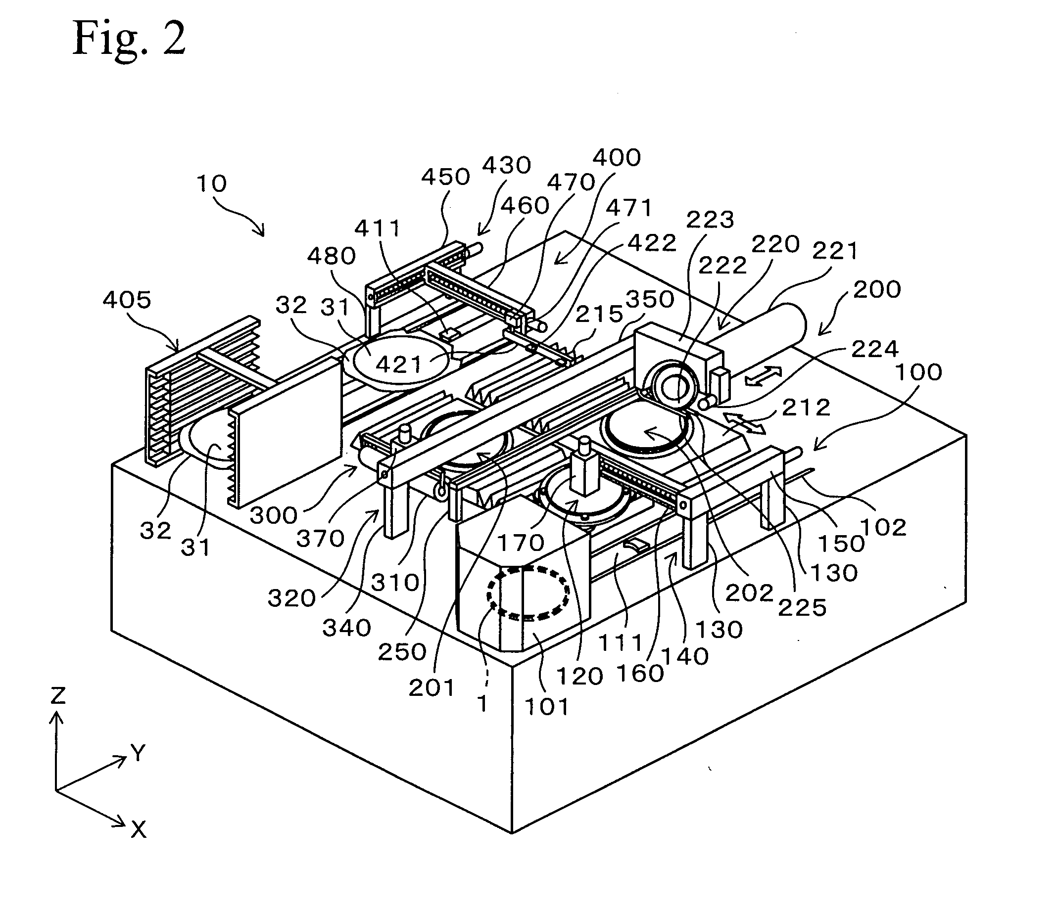 Processing method for wafer