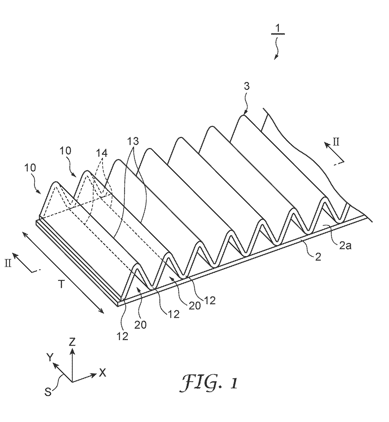 Sound absorbing structure and pneumatic tire