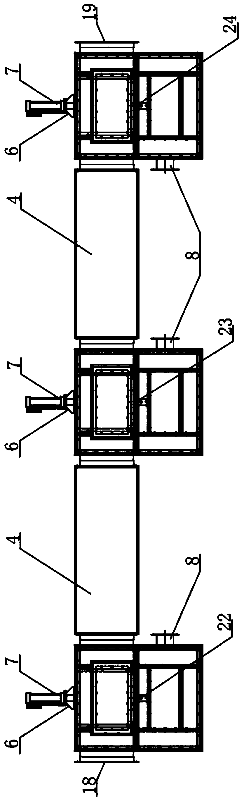 Air flow switching valve sets and control method